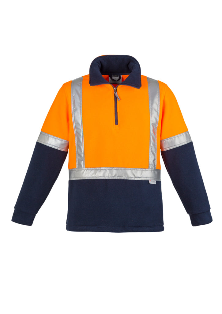 Syzmik Zt462 Hi Vis Polar Fleece Jumper - Shoulder Taped