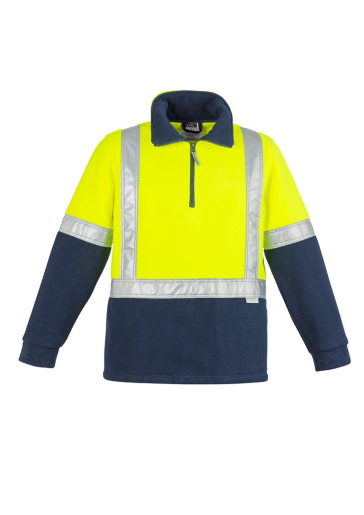 Syzmik Zt462 Hi Vis Polar Fleece Jumper - Shoulder Taped