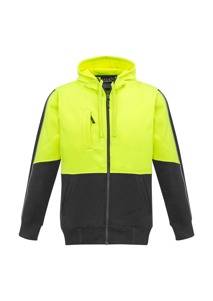 Syzmik Zt485 Unisex Hi Vis Full Zip Hoodie