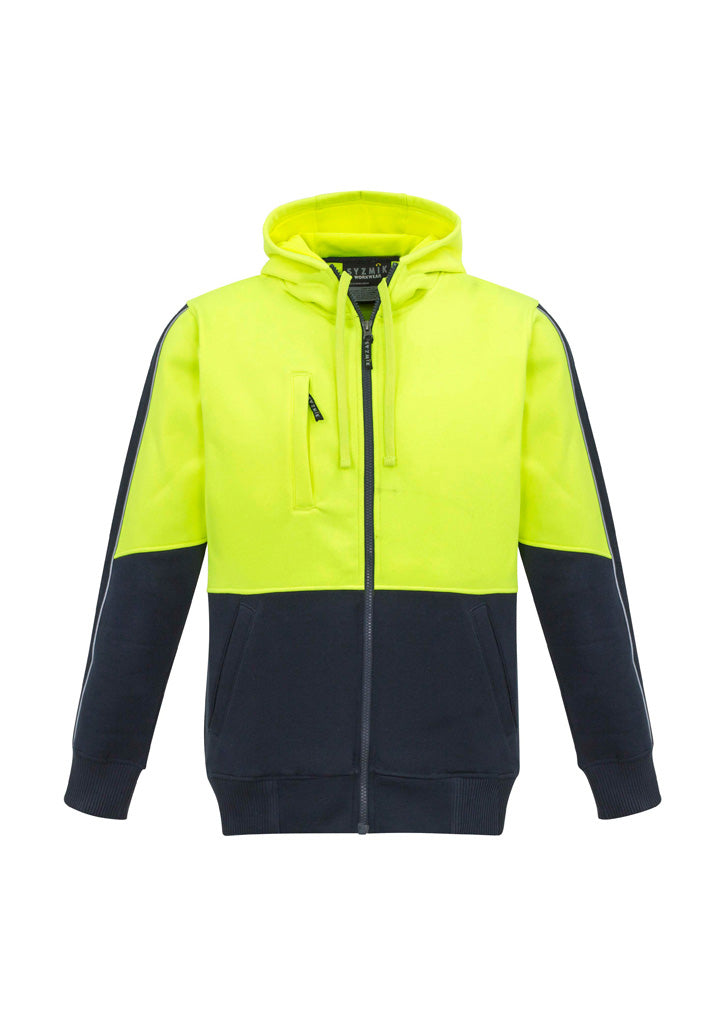 Syzmik Zt485 Unisex Hi Vis Full Zip Hoodie