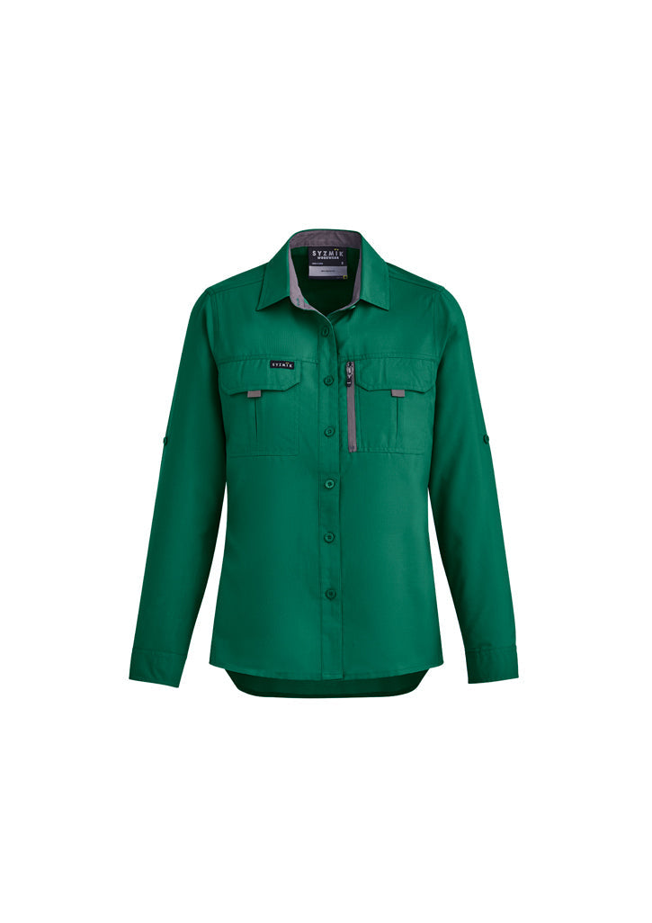 Syzmik Zw760 Womens Outdoor L/s Shirt