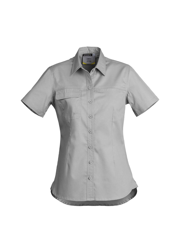 Syzmik Zwl120 Womens Lightweight Tradie S/s Shirt