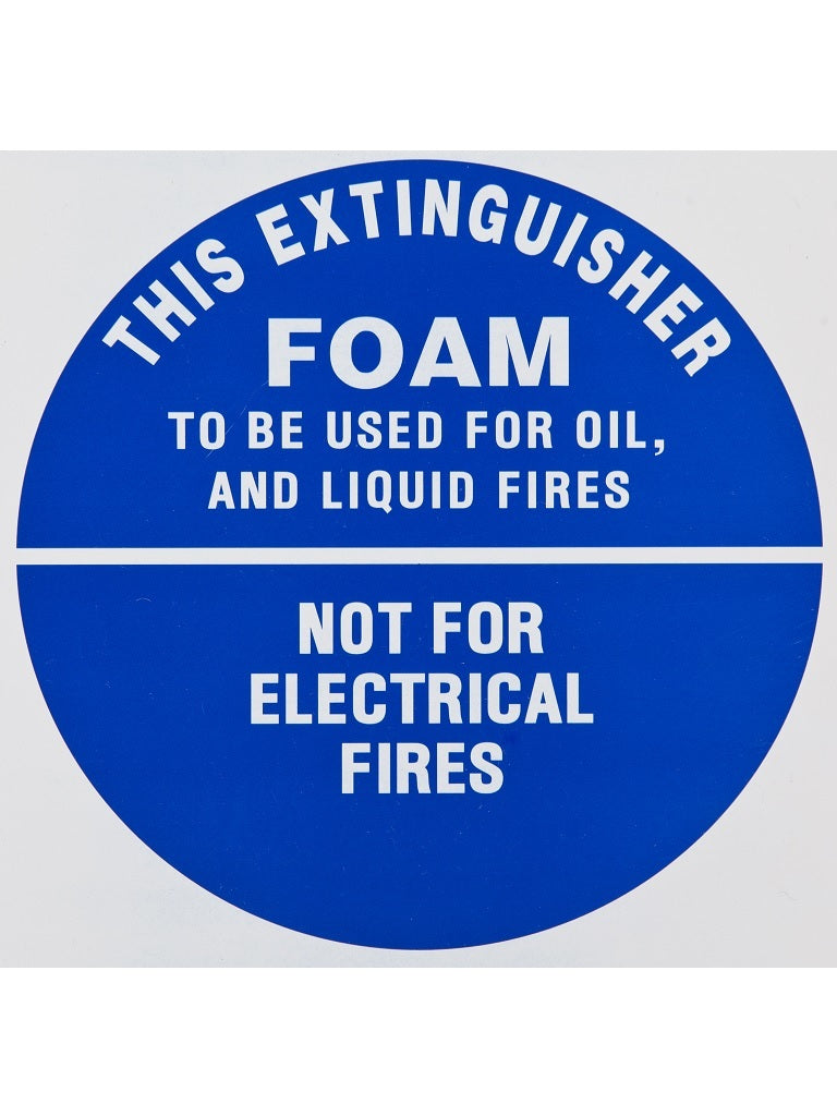 Idaf Identification Sign Air Foam